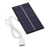 1W 6V Solar Charger Panel Portable DIY Solar Charger Board Solar Cell for Mobile Phone Home Lighting