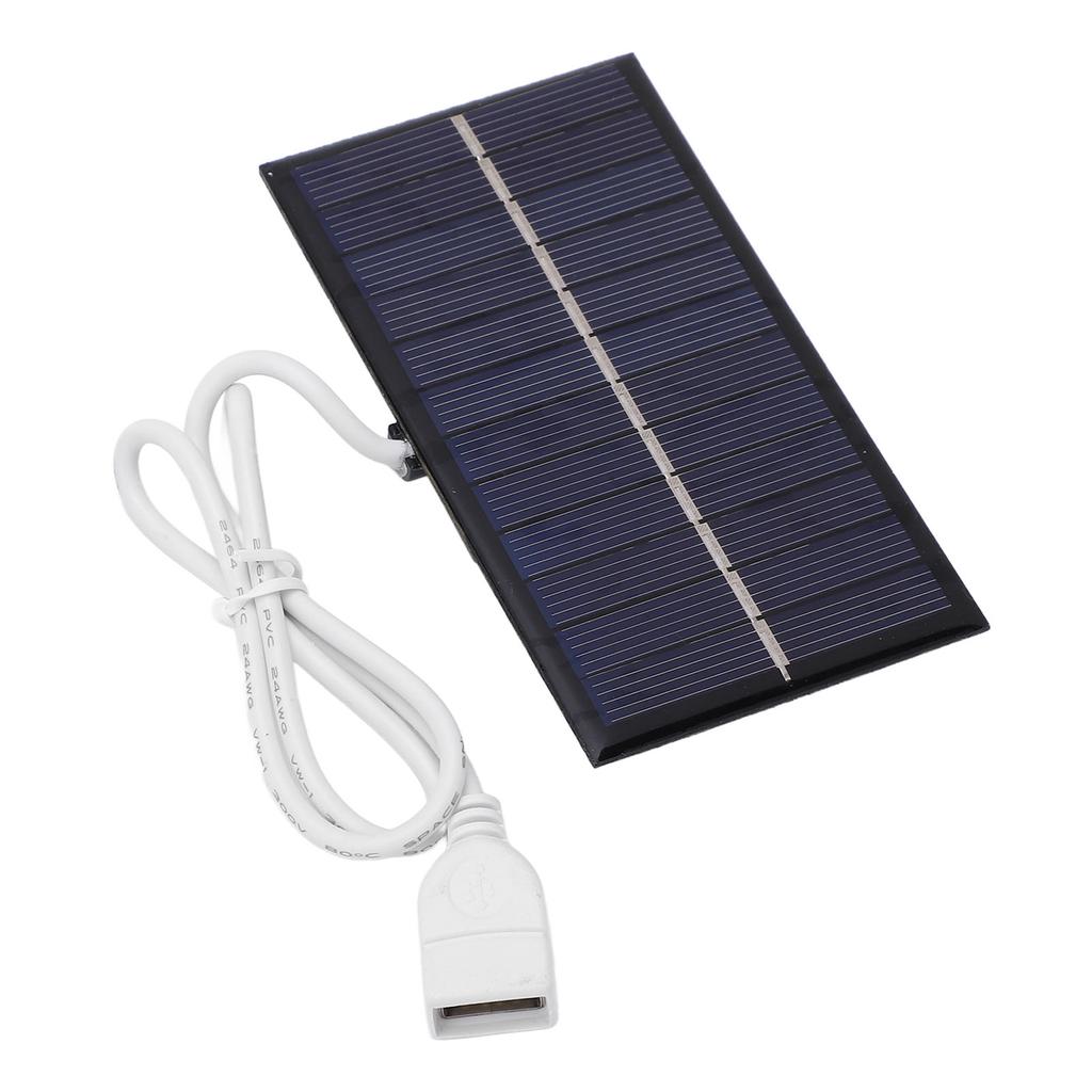 1W 6V Solar Charger Panel Portable DIY Solar Charger Board Solar Cell for Mobile Phone Home Lighting
