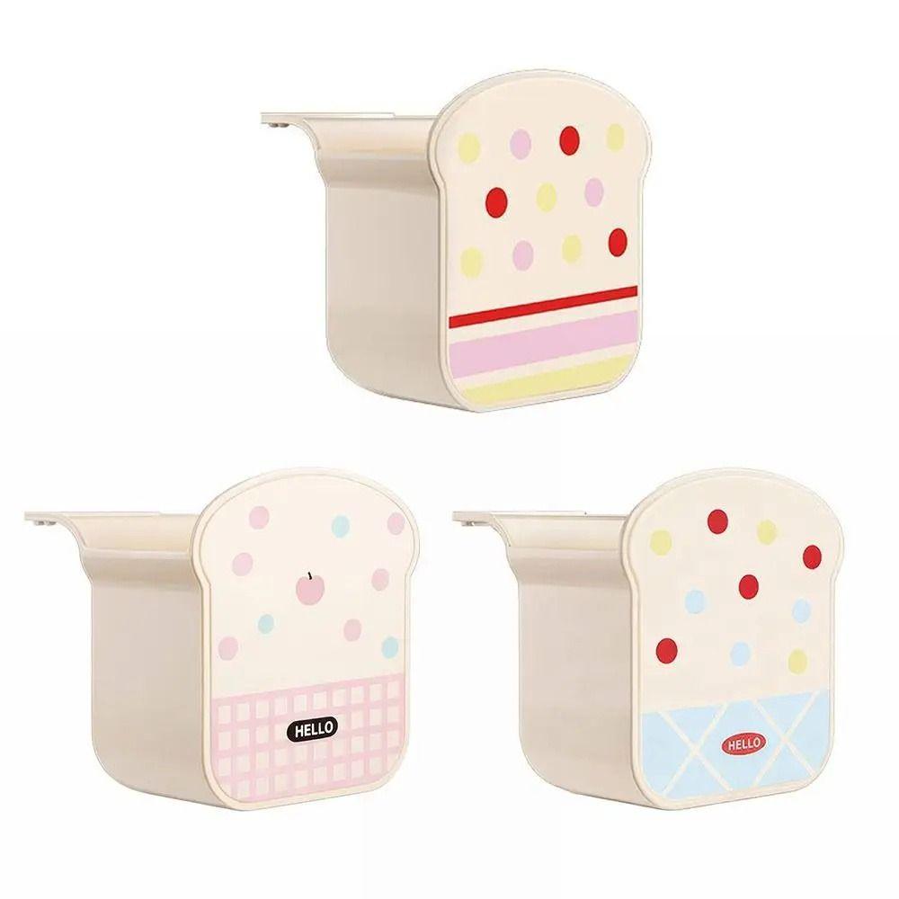 Toast Shaped Sink Hanging Strainer Basket Polka Dot Print Drain Basket Sink Countertop