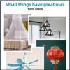 5Pcs No Drill Ceiling Hooks Heavy Duty Inverted Hanging Seamless Nails Eye Screws Hooks For Top Curtain Ropes Wire Hanging