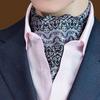 British style Wedding Cravat Luxury Neck Tie Fashion Men Cashew Tie