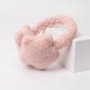 Fashion Autumn Winter Star Fluffy Earmuffs Cute Plush Solid Color Ear Muffs Cold Protection Women Ear Cover Keep Warm