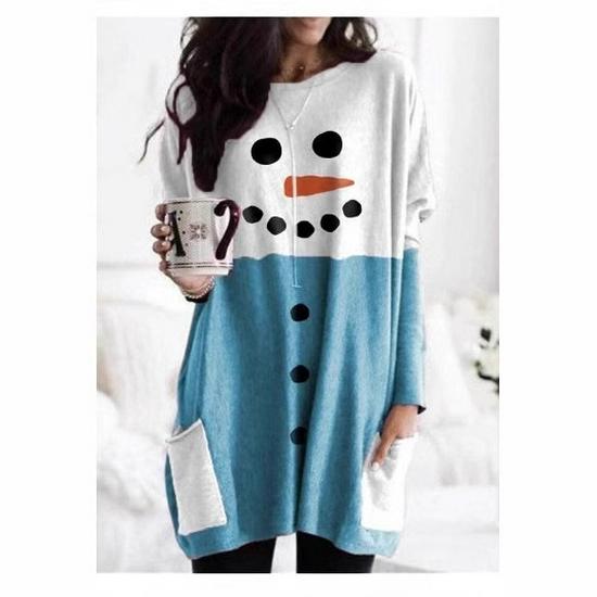 2023 Women's 3D Print Patchwork Sweatshirt T-shirt – Spring/Autumn Collection