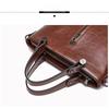 Women Shoulder Cross Body Handbag Top Handle Bag Genuine Leather Casual Designer Lady Female Oil Wax Cowhide Messenger Tote Bag