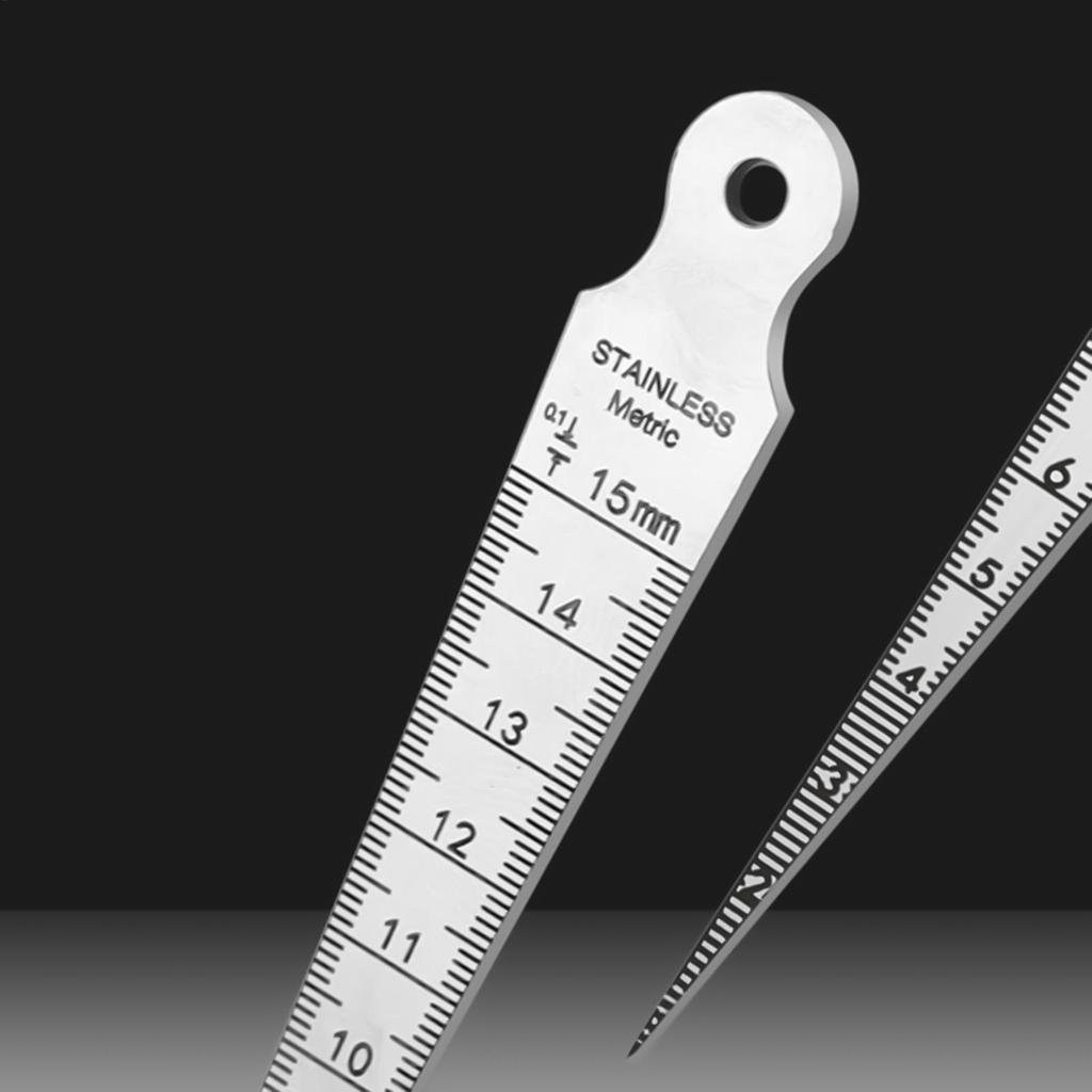 Gap Gauge Lightweight Measurement Tool Stainless Steel Measurement Toosl Set With Clear Numerical Identification For Gauging