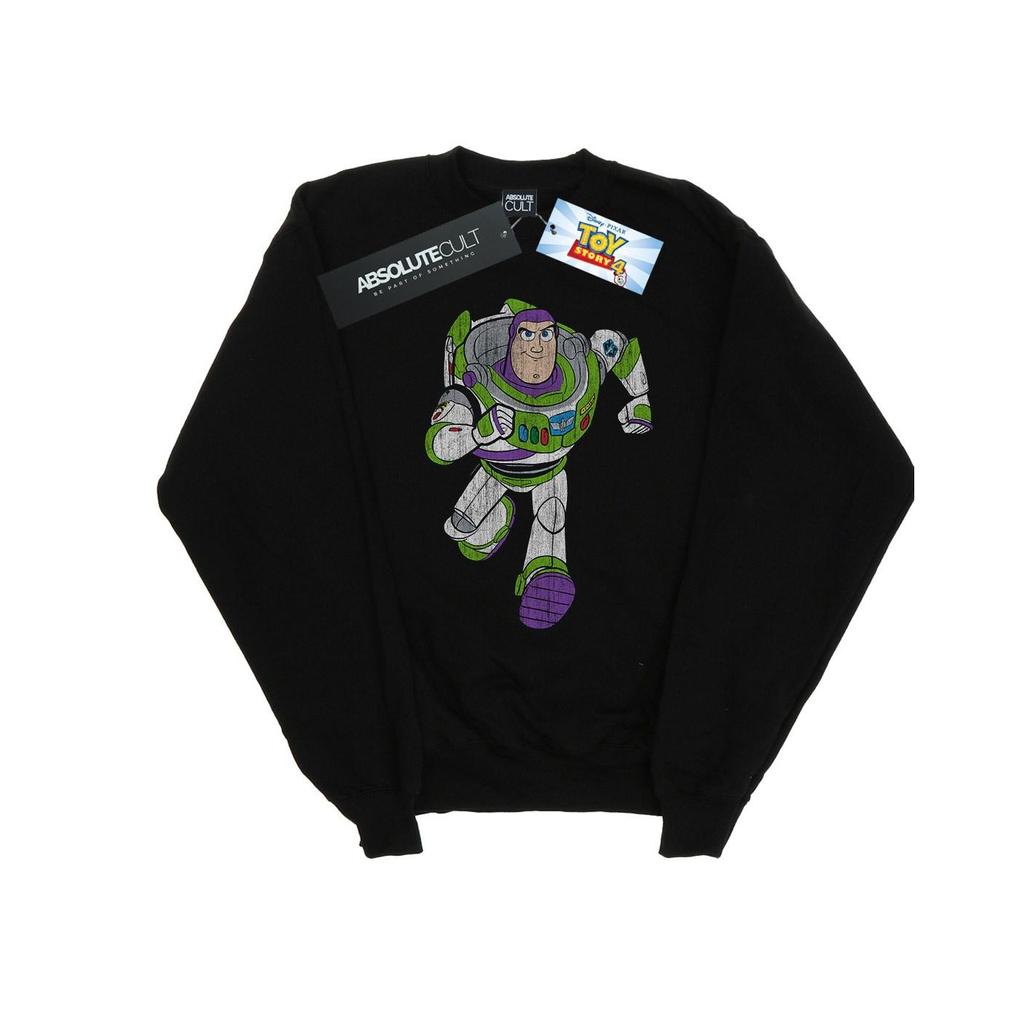 Disney Mens Toy Story 4 Classic Buzz Lightyear Sweatshirt
