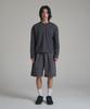 Noming Loose Fit Cropped Easy Long Sleeve - Charcoal