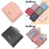 Pu Leather Short Zipper Wallet With Snap Closure For Daily Use