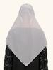 New Arrival Musilm Women Square Scarf Chiffon Hijabs With Base Ball Cap Summer Ready To Wear Instant Chiffon Sport Headscarf