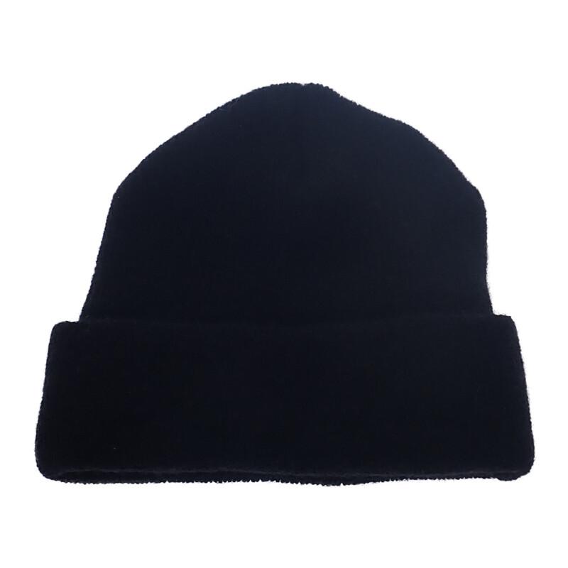 CHROME HEARTS  Knit cap black wool mens