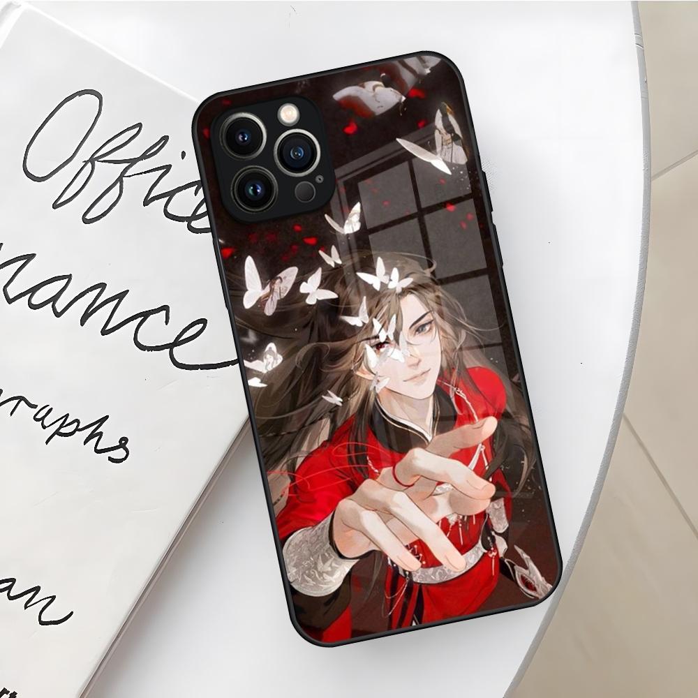 Heaven Official S Blessing Phone Case for Iphone 17 16 Air 15 14 12 11 13 Pro Max Mini X Xr Xs Se Puls Glass Cover