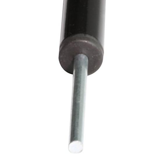 Sutekus Tent Tarp Wing Adjustable Pole Set of 2 (Black)