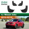 4 szt. Chlapacze samochodowe Osłony przeciwbłotne Błotniki Chlapacze samochodowe Kompatybilne z Nissan Juke 2010 2011 2012 2013 2014