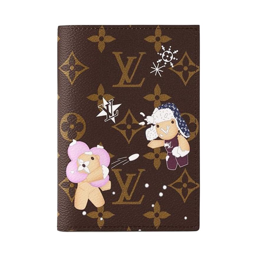 Louis Vuitton Snow Show Passport Cover