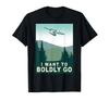 Star Trek Original Series Boldly Go Poster T-Shirt