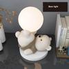 Heimdeko Niedlicher Bär Licht Statue Schreibtischdekoration Cartoon Tier Kleine Skulptur Nordisches Wohnzimmer Veranda Figur Raumdeko