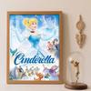 5D Diamond Painting Set DIY Cinderella Handmade Diamond Decorative Painting Home Decoration