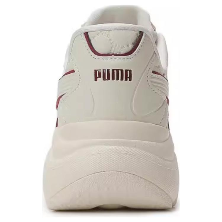 New PUMA Pulsar Abrasion Resistant Low Top Casual Shoes Women's Ecru 401859-01