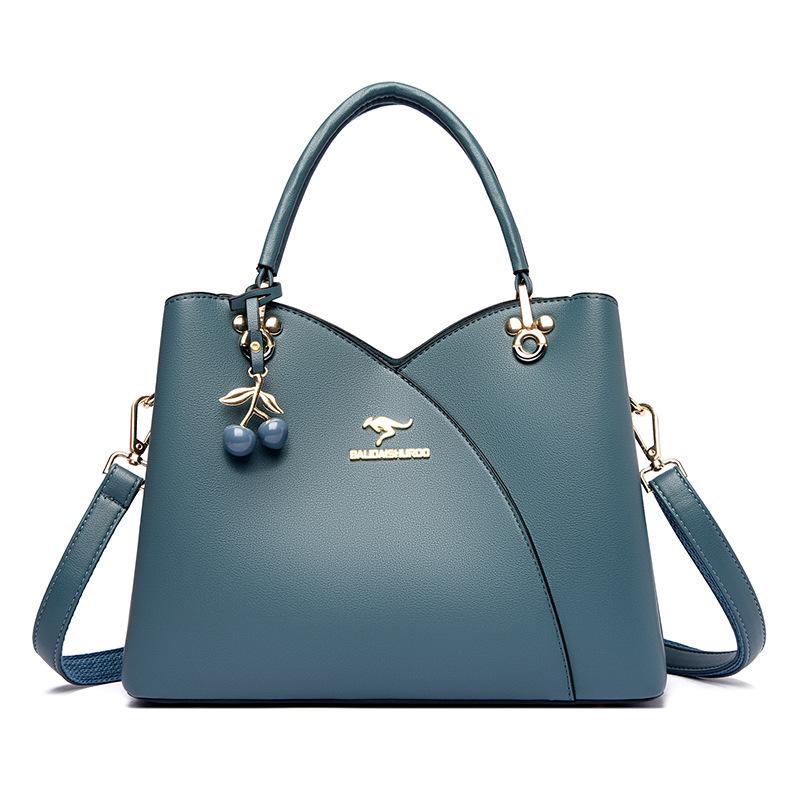 Новая женская сумка сумка для мамы корейское издание отличная сумка через плечо на одно плечо простая портативная женская сумка среднего возраста 3980₽