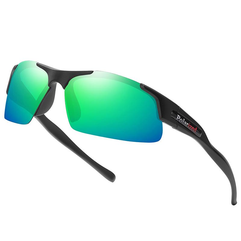 Half Frame Sports Polarized Sunglasses Fishing Glasses Luya Shooting Fish Driving Cycling Driving Sunglasses