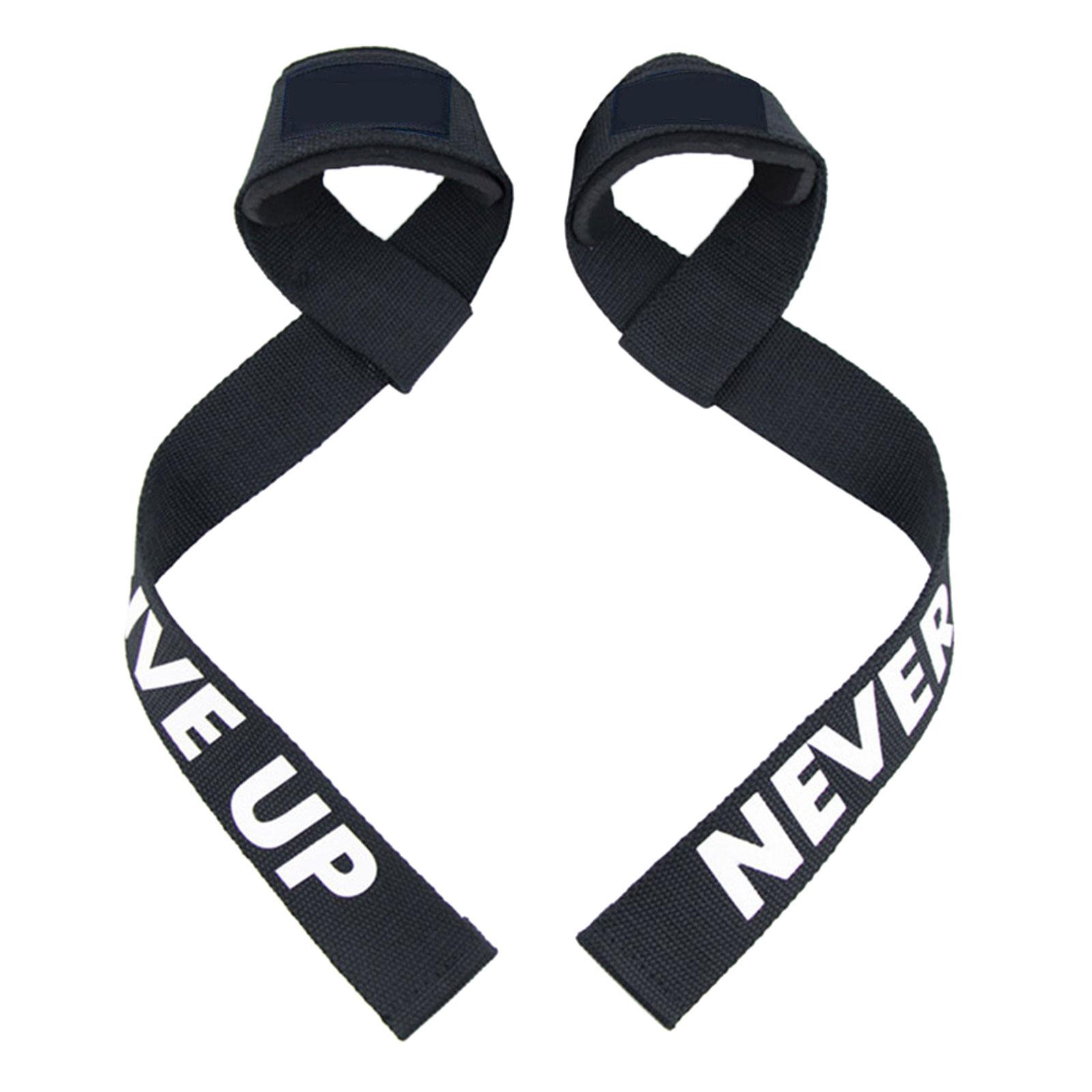 

Подъемный ремень на запястье для силовых тренировок, тяжелой атлетики, бодибилдинга, фитнеса, пауэрлифтинга, поддержка запястья, гимнастические ремни чёрный