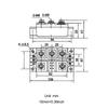 MDQ 4-terminal Black Single Phase Charger Diode Bridge Rectifier 300A High Power 1600V Bridge Rectifier Module Board