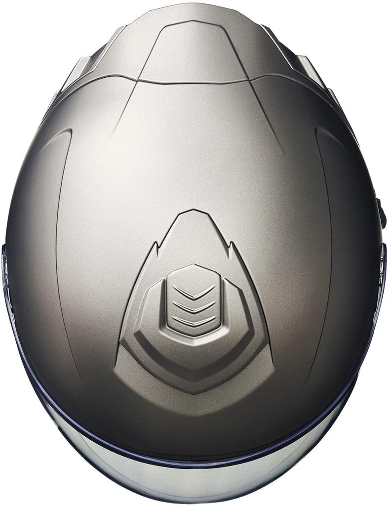 Marushin Jet Motorcycle Flat Size M MSJ2 1002527 JE-1 Helmet, Gunmetallic, (57-58cm),