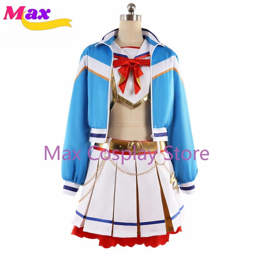 Max Cos Uma Musume Pretty Derby Cheerleading Nice Nature Cosplay Costume Halloween Comic Con Outfits Custom Size