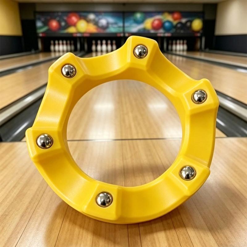 Light weight Bowling Ball Rotating Stand Smooth 360 Degrees Rotating Spinners for Easy Grinds and Polishing