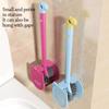 1pc with Storage Box Toilet Brush Double Headed Clean Brush Toilet Bowl Brush  for Bathroom