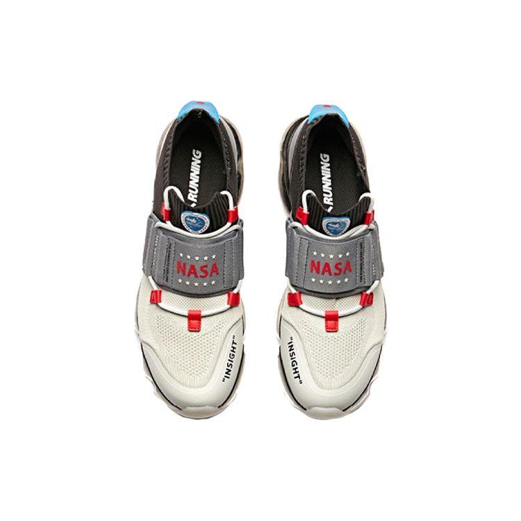 Anta Bequem Vielseitig Lässig Trendig Stoff Stoßdämpfung Rutschfest Abriebfest Atmungsaktiv Passform Low-Top Laufschuhe 91835509-15