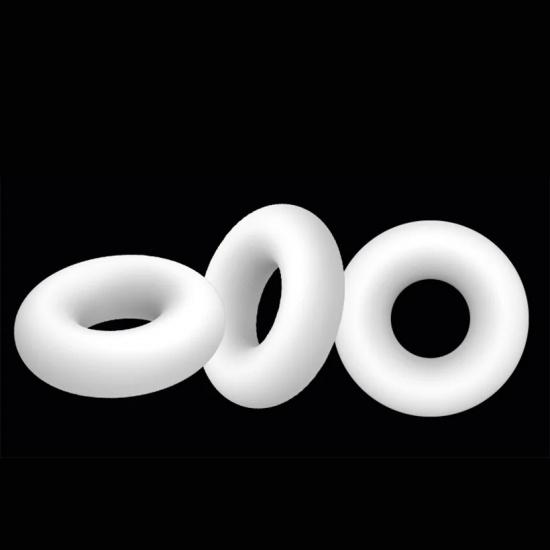 3 PCS/Set Penis Rings Delay Ring for Men, Male Delay Ejaculation Lasting Pleasure Adjustable Penis Sex Toy for Couples
