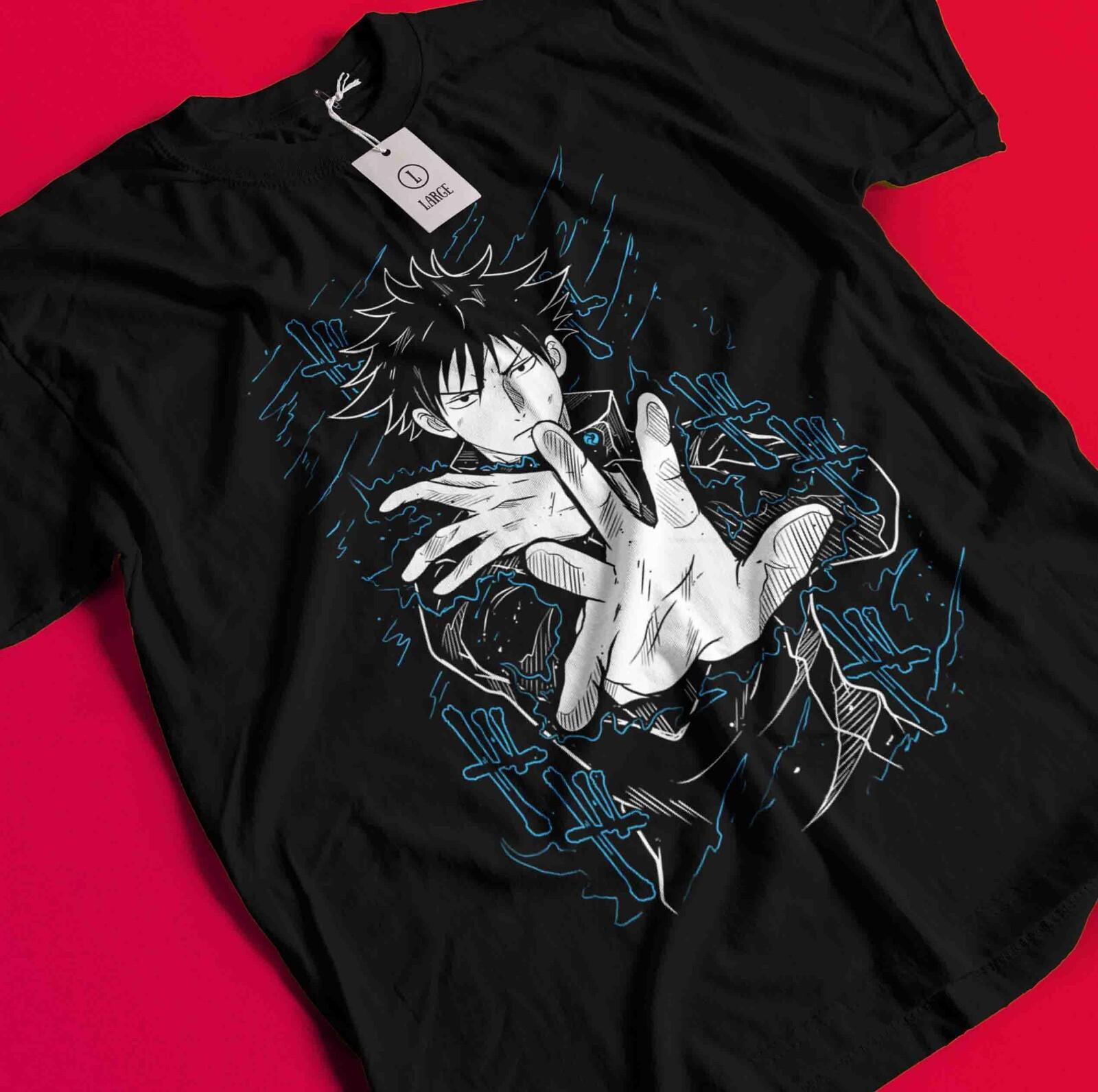 Футболка Мегуми Футболка Годжо Сатору Футболка Jujutsu Kaisen Футболка Тодзи Футболка Нанами Сукуна BB1656 3XL