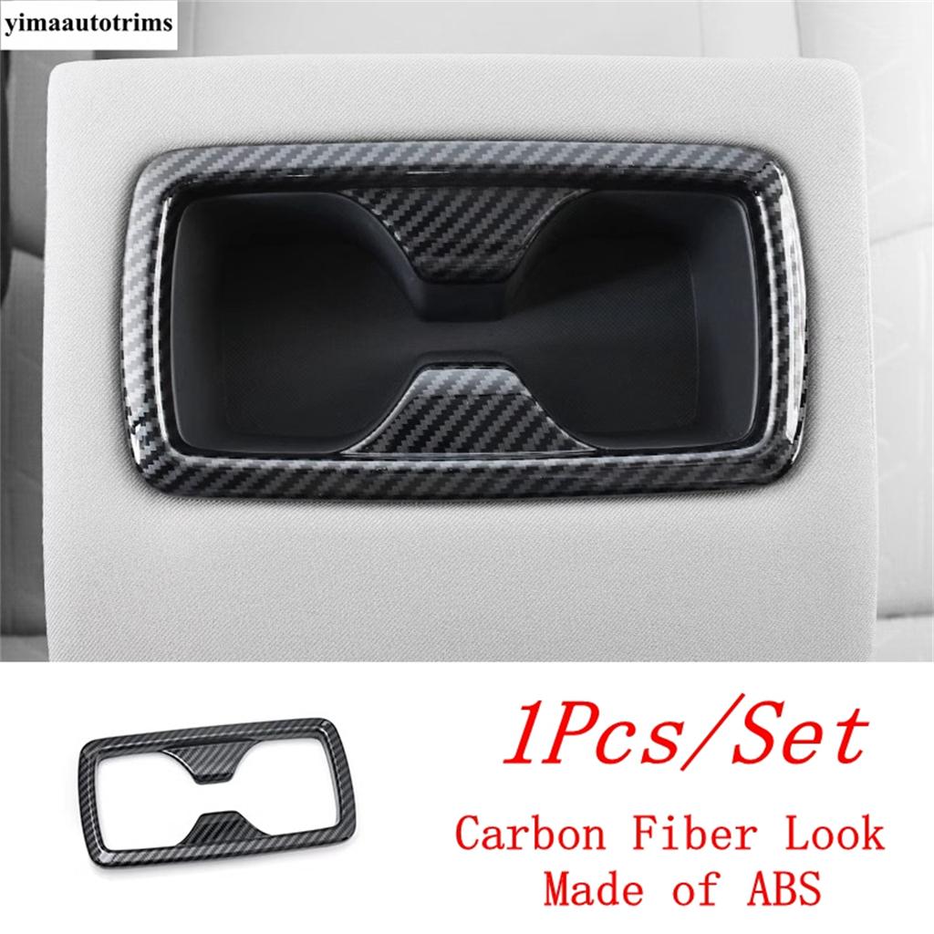 Rear Water Cup Holder Panel Cover Trim Accessories For Toyota RAV4 XA50 - 2025 / Highlander / Harrier / Venza - 2025