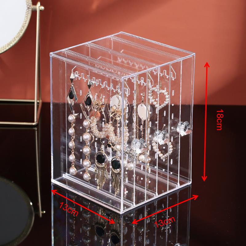 In Stock: Transparent Earring & Hair Accessory Storage Display Box