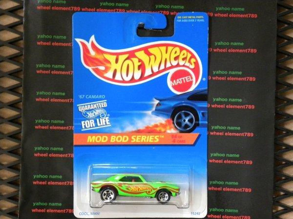 Hot Wheels CAMARO MOD BOD SERIES 1996 1967 Camaro '67 #399
