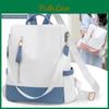 Oxford Backpack Womens Cloth Lightweight Fashionable Splashproof Contrast Color Large Capacity For Travel Or School