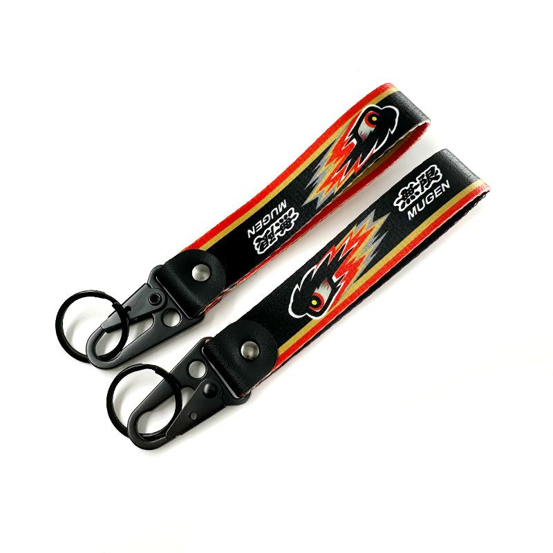 Fasjonabel Ørnehode Nøkkelring med Anime Motorsykkel Nøkkelring Veskeanheng Nøkkelring Lanyard for Bilkultur Digital Dekorasjon