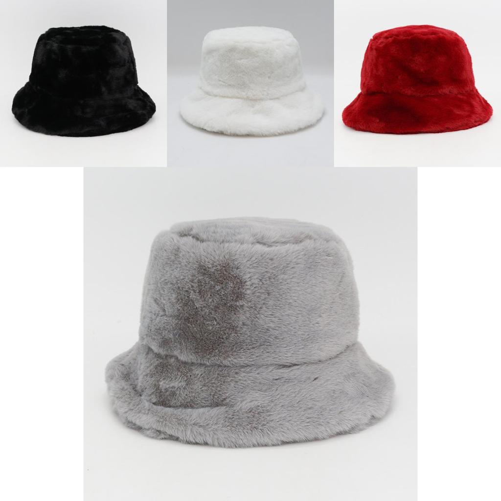 Fleece Fischerhut für Wintermode mit gesticktem Logo für Damen Herren**