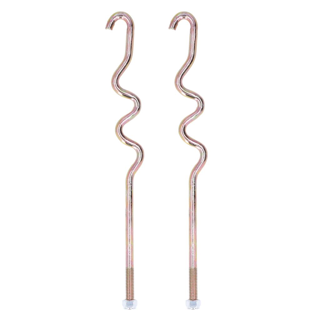 2PCS Club Car Battery Hold Down Rod 103357701 with Nut Replacement for Precedent 2008‑up