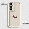Creative Minimalist Dachshund Phone Cover Case for Samsung Galaxy A35 A36 A56 A26 A32 A51 A73 A12 A13 A71 A72 A23 A34 A15 A16