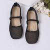 Women S Breathable Mesh Hollowed Mary Jane Shoes For Spring Summer