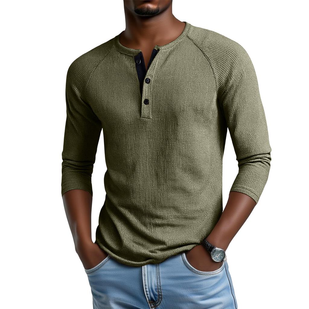 Men's  Leisure  Fashion  Monochrome  Shirt  Upper Garment