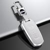 Genuine Leather Metal Key Case for Geely Emgrand S, Binrui, Borui, Vision X6, Boyue, and Haoyue Models