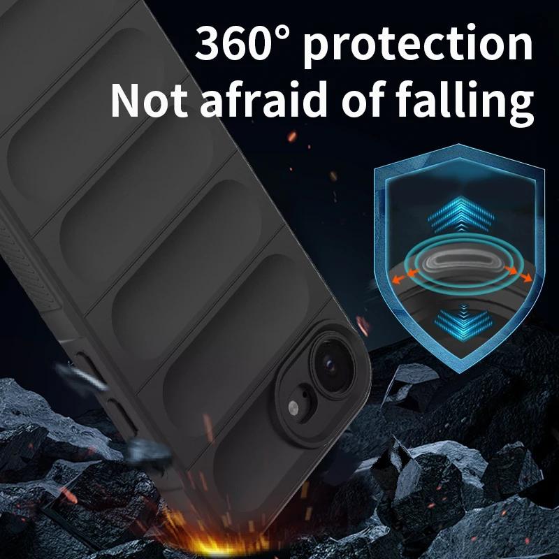 New Luxury soft shell business phone case shock-absorbing soft cover for iPhone 16E 16 15 14 13 12 Pro Max XS XR protective case