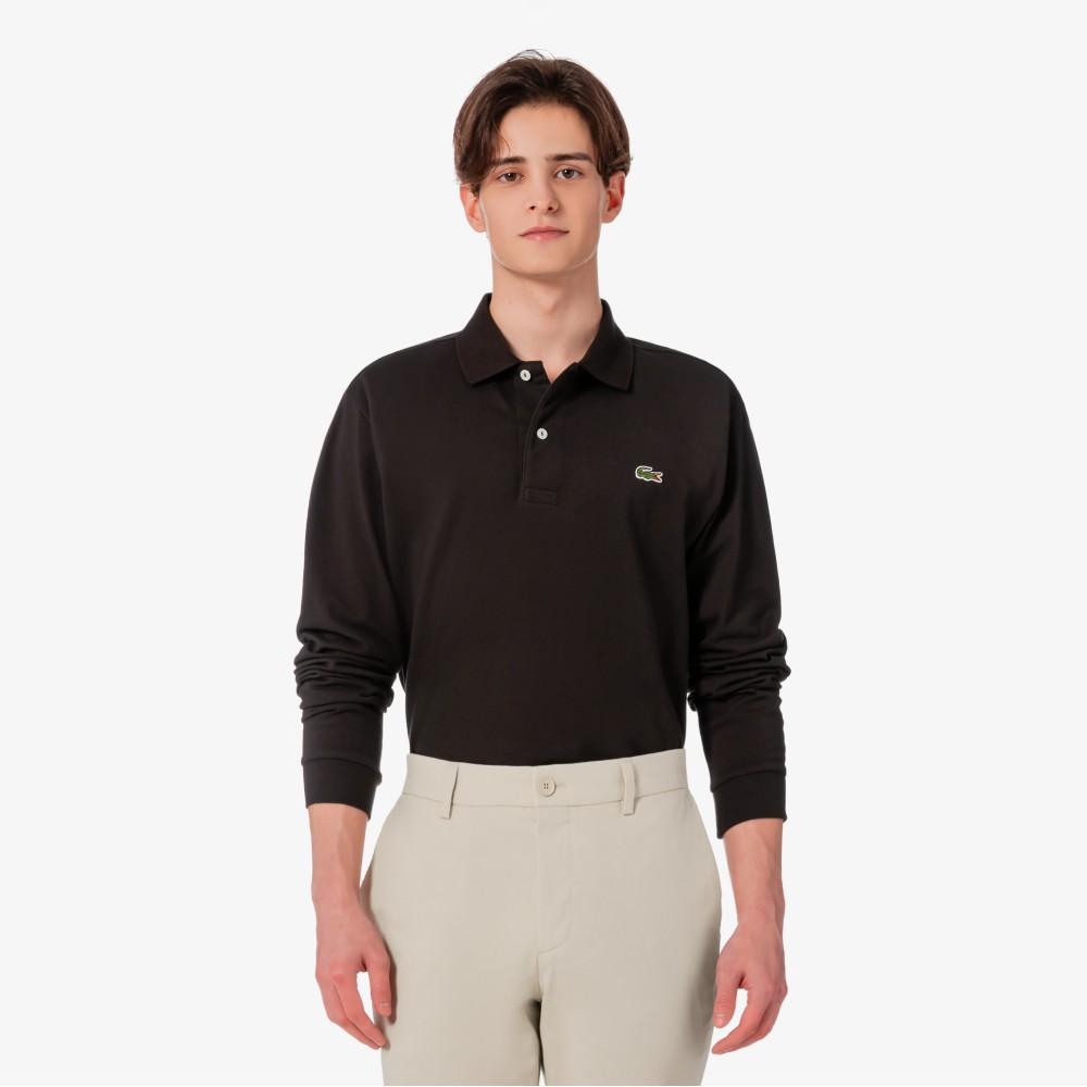[lacoste] Мужская базовая рубашка-поло с длинным рукавом, французский regular fit PH732E-56GSKB 4