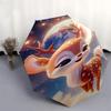 1pc Deer umbrella automatic open/close, 8-Rib Durable Frame, Compact Folding Design, Ideal Birthday/Holiday Gift  1145A
