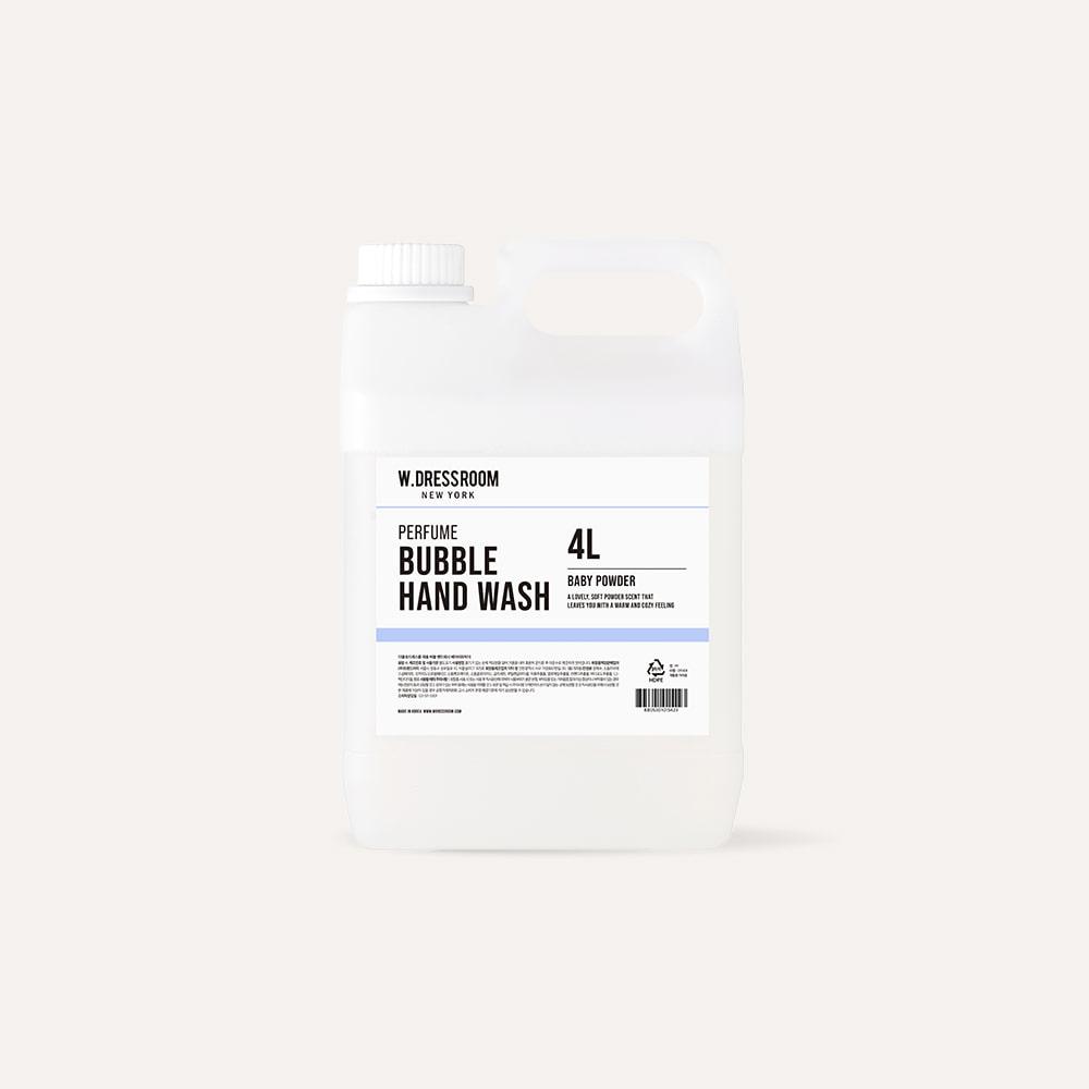 Perfume Bubble Hand Wash Large Size 4L Baby Powder