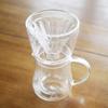 Shasta Drip Pot Clear 420ml Pot with Coffee Dripper TWG-C-026