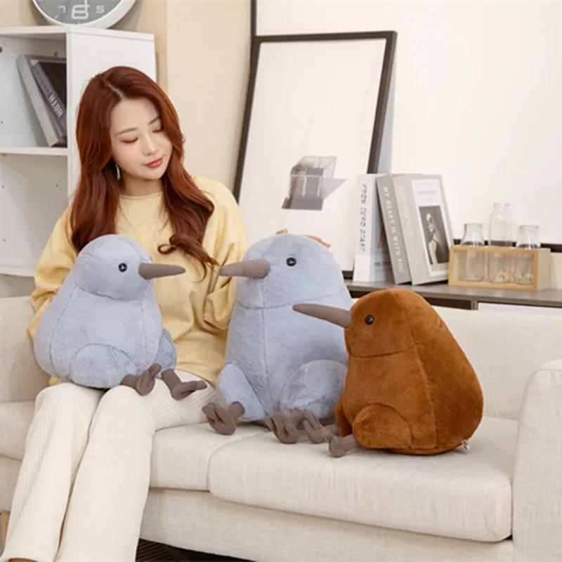 30/40cm Lifelike Kiwi Bird Plush Toy Cute Stuffed Animal Doll Soft Cartoon Pillow Lovely Birthday Gift Home Decor